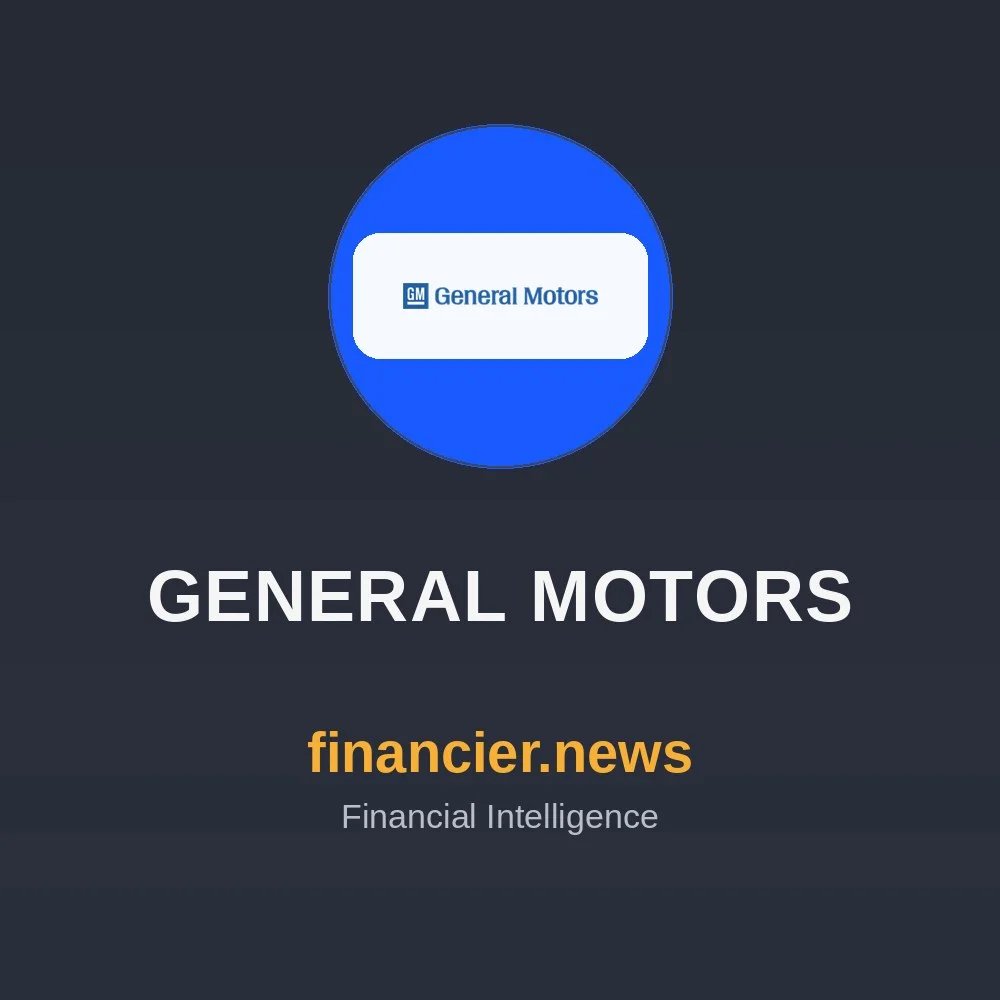 General Motors Earnings Preview: Wall Street Braces for Crucial Results as GM Reports Before the Bell